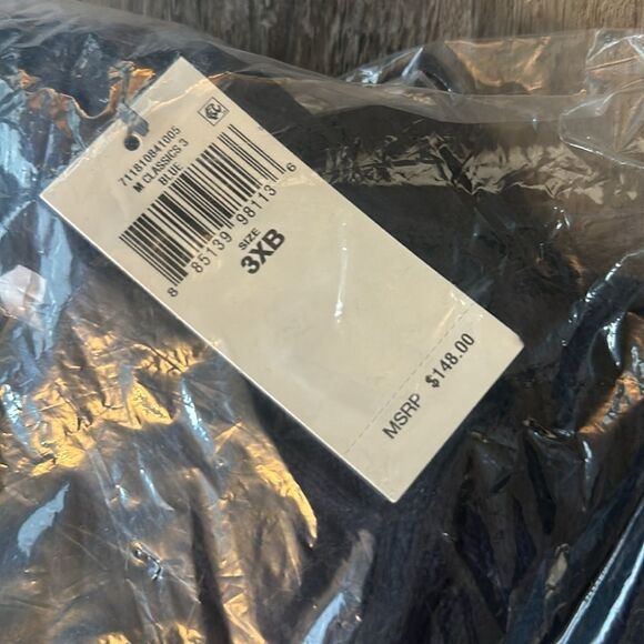 Polo Ralph Lauren Men's Cable Knit Cotton Zip Sweater Navy Blue Size 3XB NWT - Picture 4 of 4